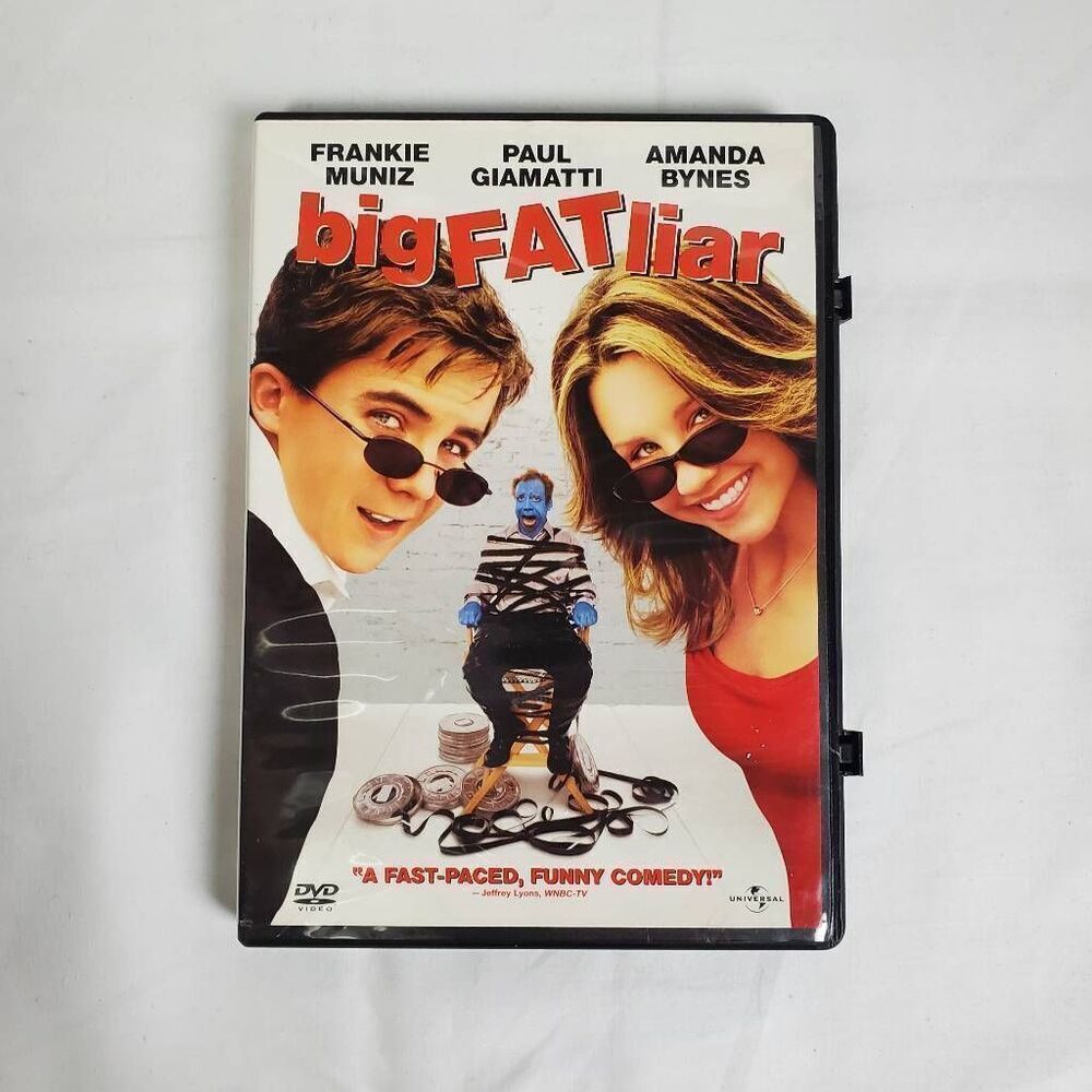 Big Fat Liar (DVD, 2002, Frankie Muniz & Amanda Bynes)